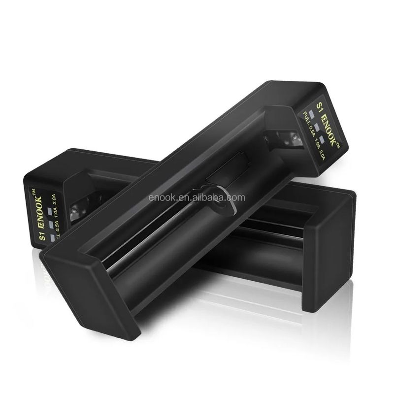 Gleichstrom 4,2 V Li-Ionen-Batterielader Smart Multi-Ladegerät mit 2A 1A 0,5A Strom
