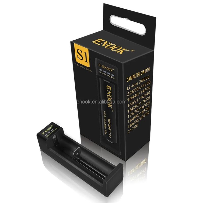 Gleichstrom 4,2 V Li-Ionen-Batterielader Smart Multi-Ladegerät mit 2A 1A 0,5A Strom