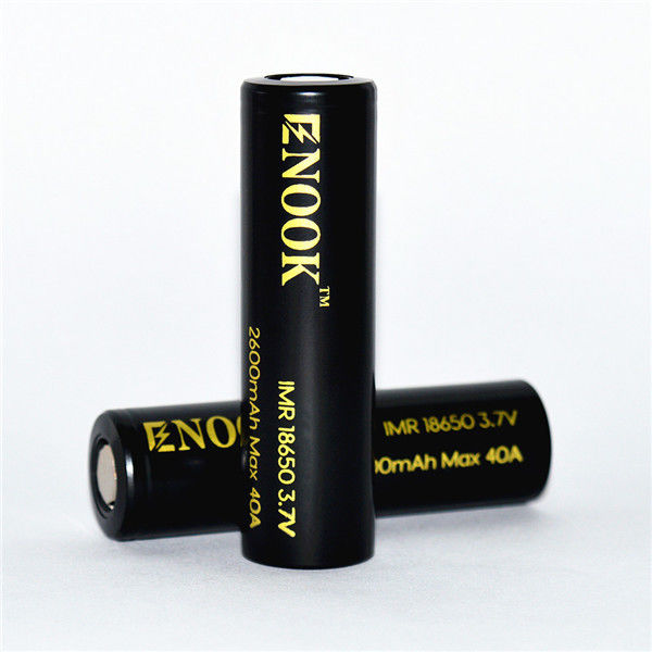 Enook Hochentladungsrate 18650 Globusbatterie Enook 18650 2600mAh 40A 18650 Lithium-Ionen-Batterie