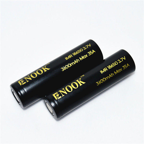 Hochentladungsrate 3600mAh Max 35A 18650 wiederaufladbare Batterie 3.7V Lithium-Ionen-Batterie