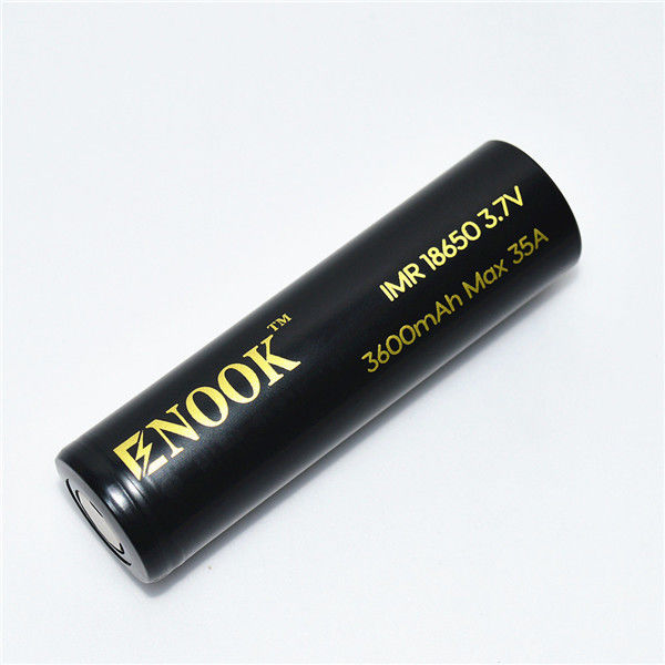 Hochentladungsrate 3600mAh Max 35A 18650 wiederaufladbare Batterie 3.7V Lithium-Ionen-Batterie