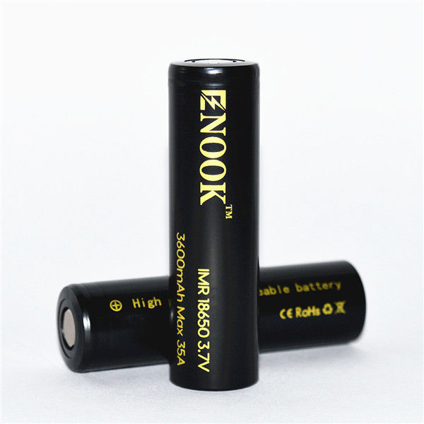 Hochentladungsrate 3600mAh Max 35A 18650 wiederaufladbare Batterie 3.7V Lithium-Ionen-Batterie