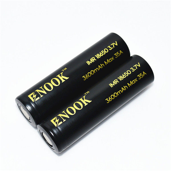 Hochentladungsrate 3600mAh Max 35A 18650 wiederaufladbare Batterie 3.7V Lithium-Ionen-Batterie