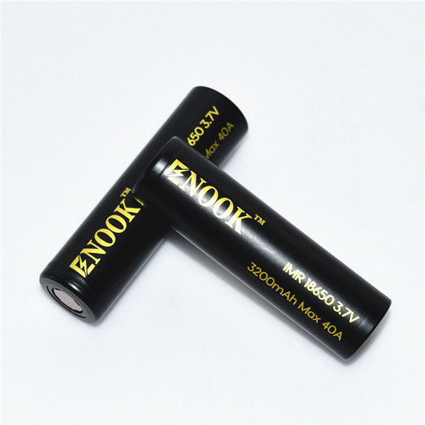Hersteller 3.7V Wiederaufladbare Zelle Enook 18650 3200mAh MAX 30A Cdr20 Li-Ionen Lithium-Batterie