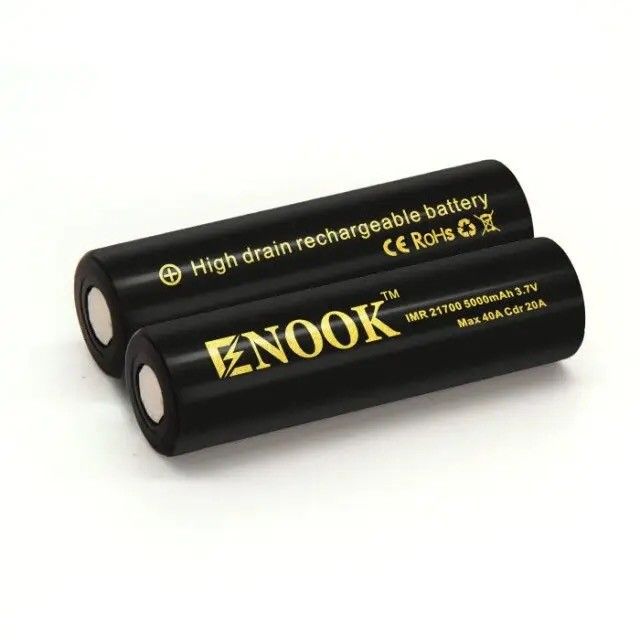 Enook 21700 5000mAh Max 40A wiederaufladbare 3,7V Batterie für Batteriepackung heiß in PH