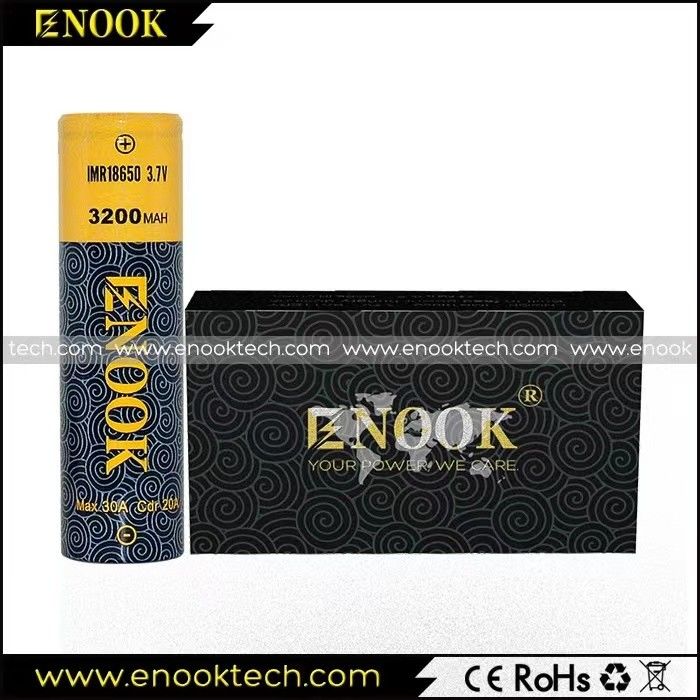 18650 Lithium-Ionen-Batteriezelle 3200mAh 3,7V Hochentladung für Laptop