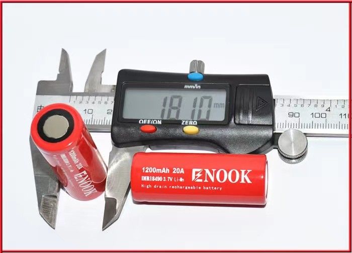 18490 1200mAh Enook 20A 3,7V für Elektrofahrräder 18490 Wiederaufladbare Batterie PK agm Batterie 12V