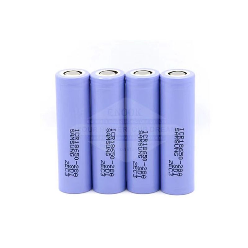 Wiederaufladbare 3,7 V 18650 Li-Ionen-Batterie 2800mAh Hochleistungs-Lithium-Ionen-Batterie