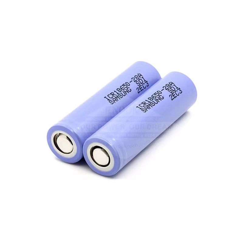 Wiederaufladbare 3,7 V 18650 Li-Ionen-Batterie 2800mAh Hochleistungs-Lithium-Ionen-Batterie