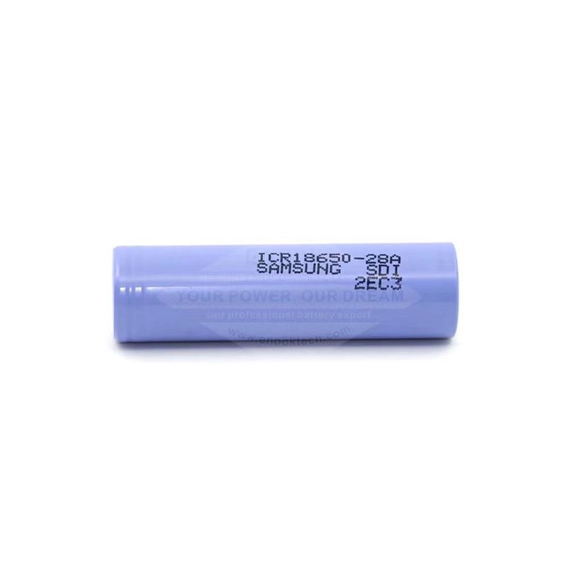 Wiederaufladbare 3,7 V 18650 Li-Ionen-Batterie 2800mAh Hochleistungs-Lithium-Ionen-Batterie