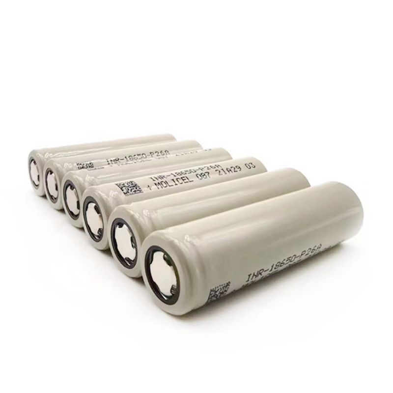 Großhandel Hochleistungszelle 3.7v I Molikel 3.7v 2600mah 18650 P26A Wiederaufladbare Batterie für Unterhaltungselektronik