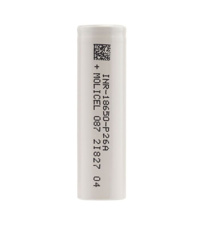 Molicel P26A 18650 Batteriezelle Lithium-Ionen 35A 3,7 V Wiederaufladbare Batterie 2600mah