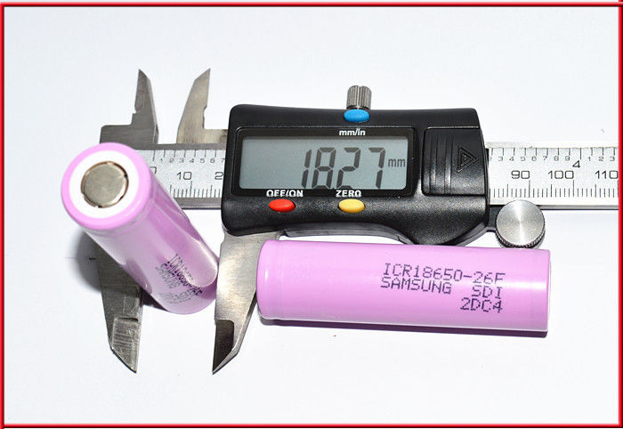 SAM ICR18650 26F 2600mAh 26JM 26J 26H 3.6V 18650 2600mAh Lithiumbatterie 510-Fadenbatterie