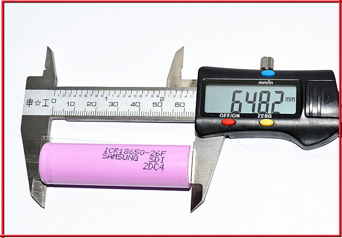 SAM ICR18650 26F 2600mAh 26JM 26J 26H 3.6V 18650 2600mAh Lithiumbatterie 510-Fadenbatterie
