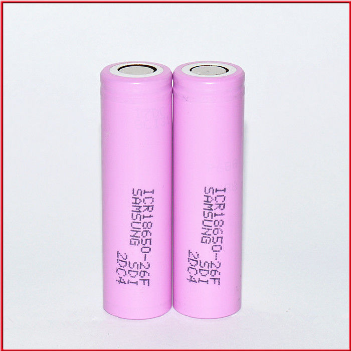 SAM ICR18650 26F 2600mAh 26JM 26J 26H 3.6V 18650 2600mAh Lithiumbatterie 510-Fadenbatterie