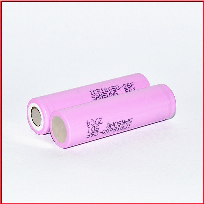 SAM ICR18650 26F 2600mAh 26JM 26J 26H 3.6V 18650 2600mAh Lithiumbatterie 510-Fadenbatterie