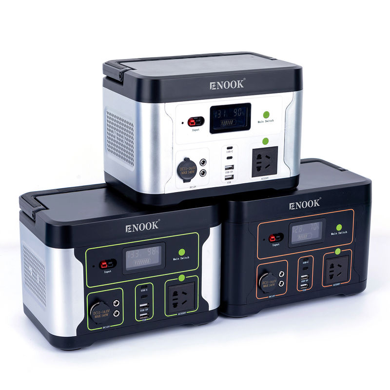 500W LiFePO4 Portable Power Stations Outdoor Home Energiespeicher Batterie für Laptop