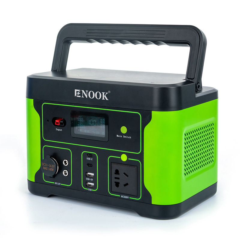 Außenenergie Speicher Kraftwerk 500W tragbare Solargenerator für Camping