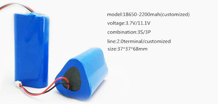 3S3P 18650 Lithium-Ionen-Akku 2200mah 3.7V 11.1V Für Elektrowerkzeuge