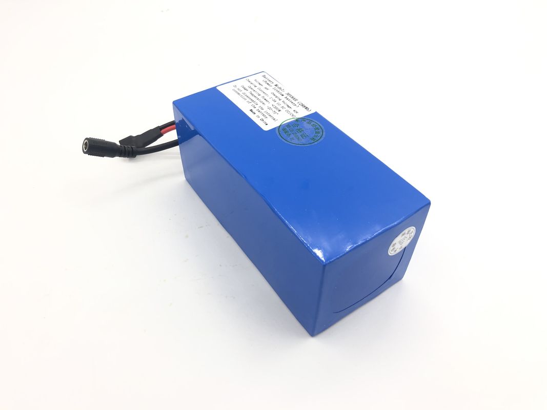 36V 8Ah Lithium-Ionen-Batteriesatz Blauer Typ für Elektrofahrräder