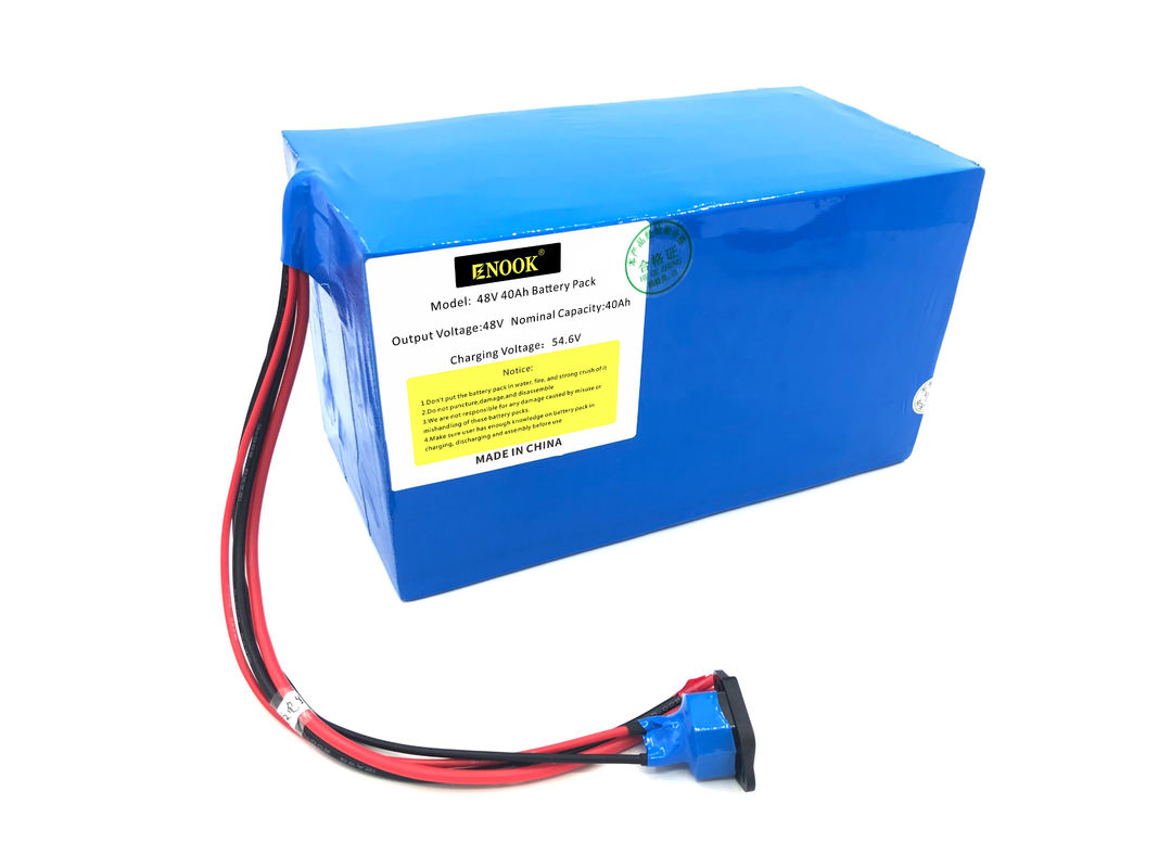 Enook Blau Typ 48v 40ah Lithium-Ionen-Batterie für E-Bike angepasst