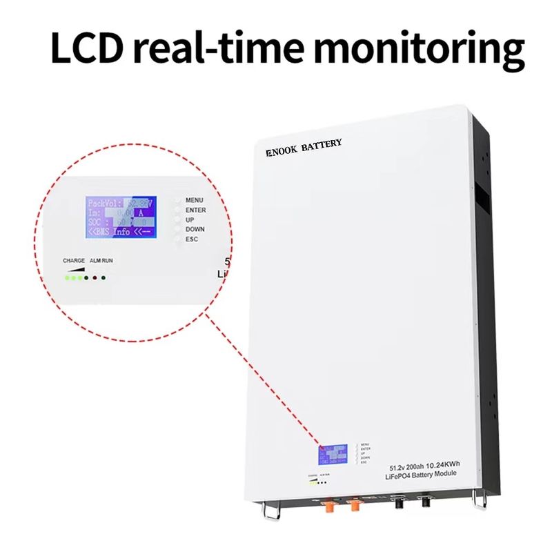 51.2V LiFePO4 Solar-Energie-Speicherbatterie für das Zuhause für Hybrid-Inverter