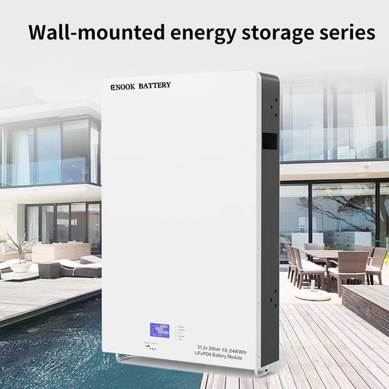 51.2V LiFePO4 Solar-Energie-Speicherbatterie für das Zuhause für Hybrid-Inverter