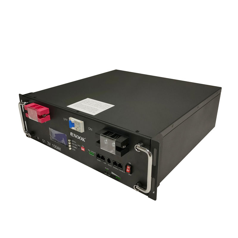 5Kw 10Kw 20 Kw Server-Rack montierte Batterie 48V Lifepo4 Batteriepaket für das Solarsystem