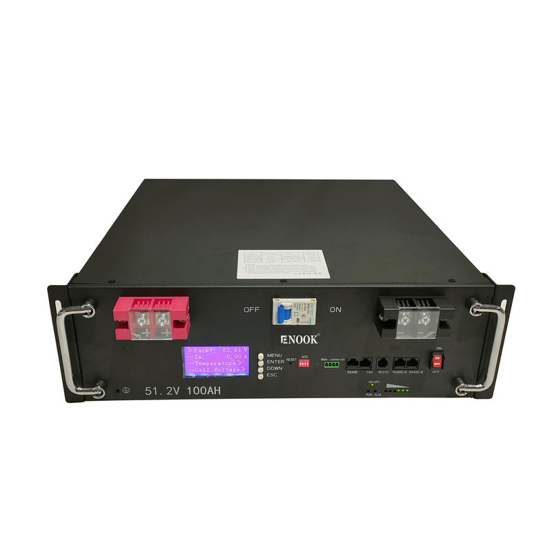 Enook Fabrik Direktverkauf Solarbatterie Ladegerät Niederspannung 51.2V 48V 12V 9V 5V 20ah Server Rack Batterie