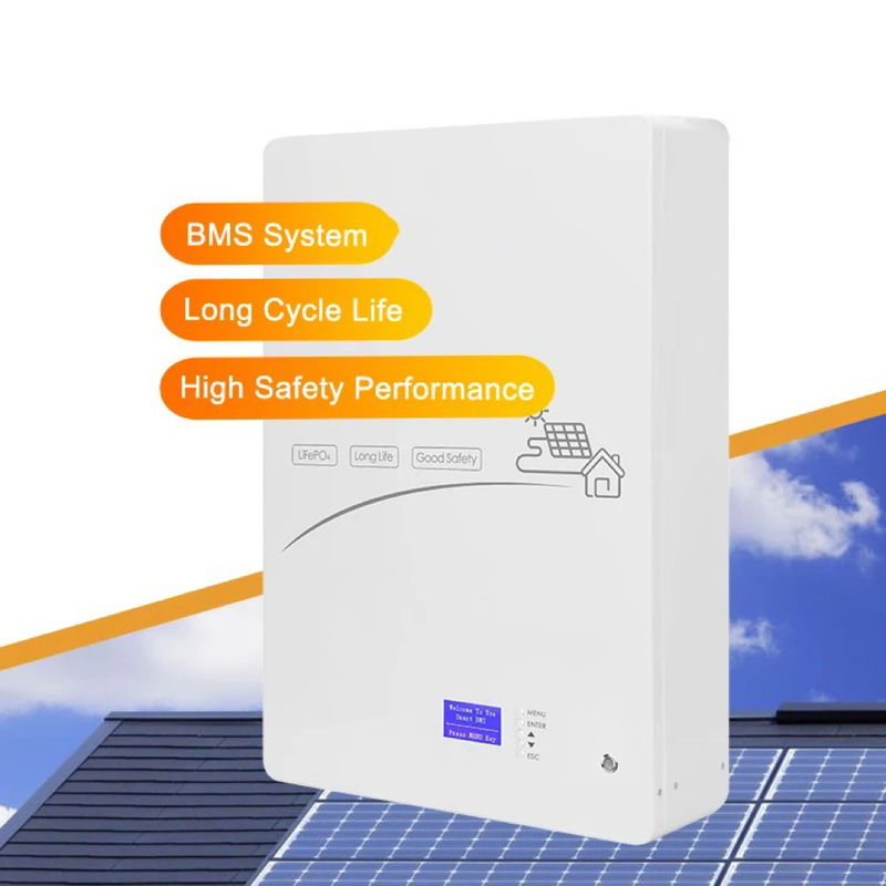 Enook Solar 5KWH 10KWH LifePO4 Lithiumbatterie 24V 48V Solarenergie 200Ah Strom Wand Lifepo4 Pack