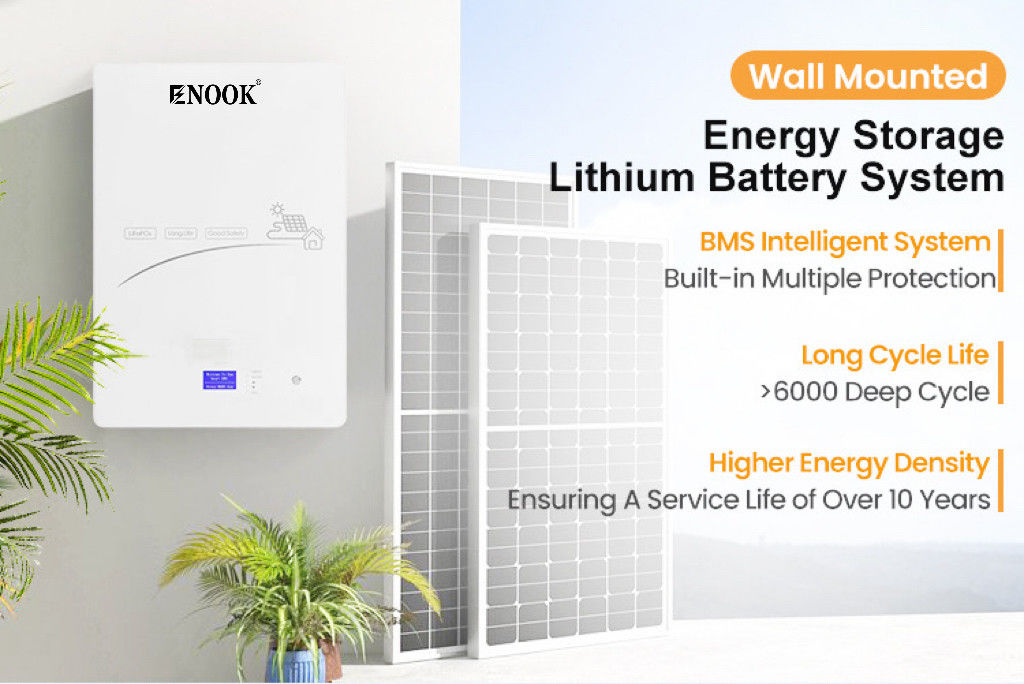 Solar 12,5KWh Lithium-Ionen-Batterie-Pack 51.2V 100AH für Solarenergie Speicherbatterie