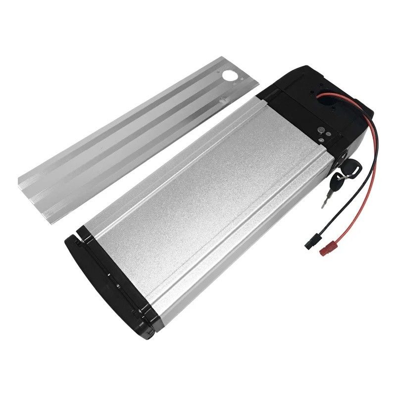E-Bike-Batterie 36v 48v Hinterhalter Lithiumbatterie E-Bike-Batteriepack mit Gepäckträger