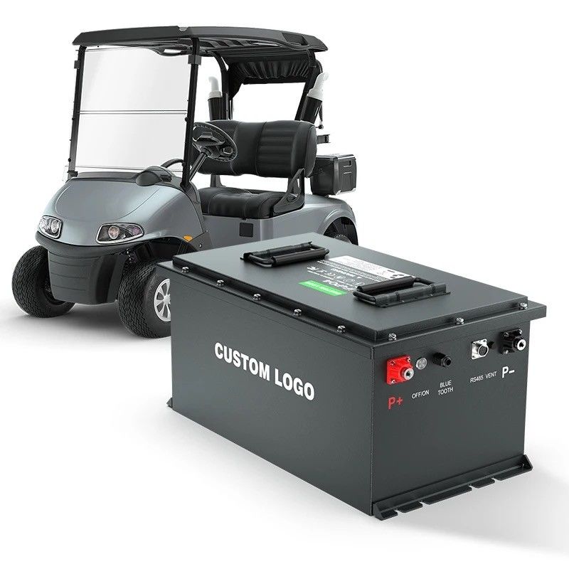 OEM/ODM Lifepo4 Batterie Golfkarrenbatterie 24V 36V 48V 72V 50Ah 100Ah 200Ah mit Smart BMS