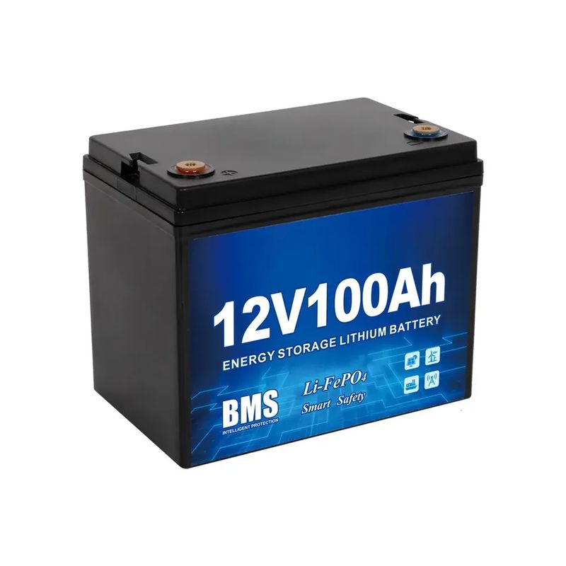 12V 24V 48V Lifepo4 Batteriepack mit 120A Entladeströmung Lithium-Eisenphosphat-Batterie
